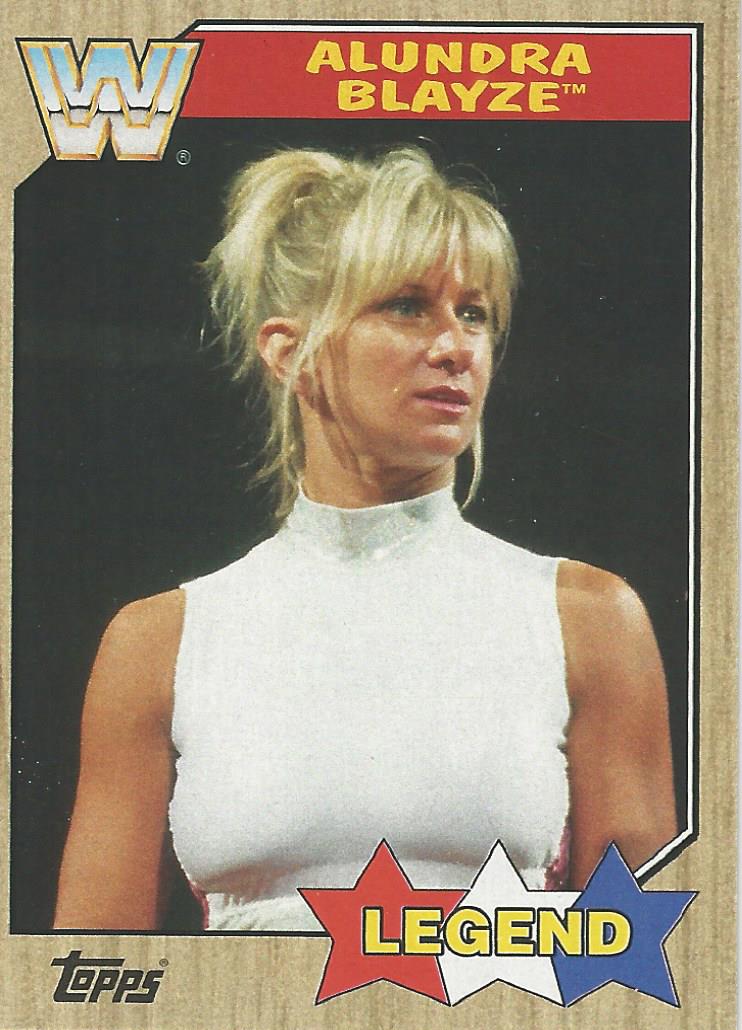 WWE Topps Heritage 2017 Alundra Blayze #68