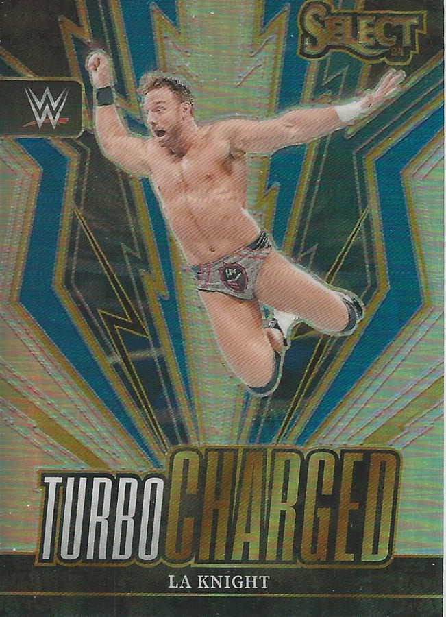 WWE Panini Select 2024 Turbo Charged LA Knight #28