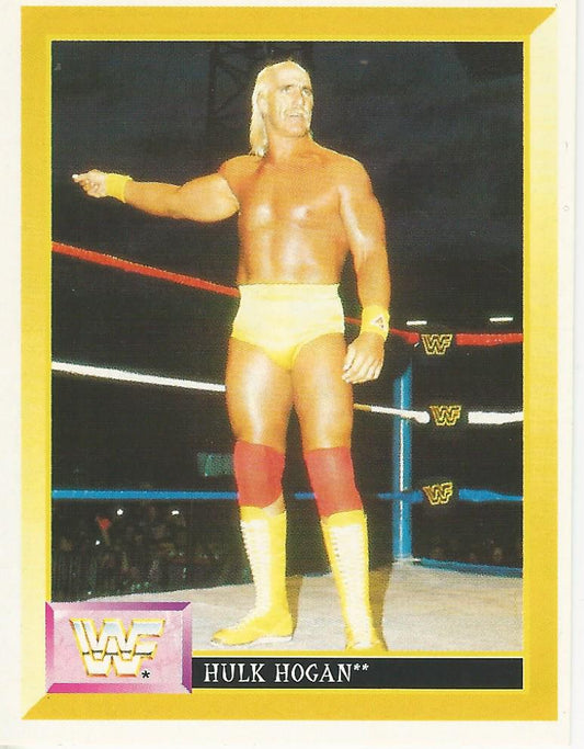 WWF Merlin Sticker 1994 Hulk Hogan #68