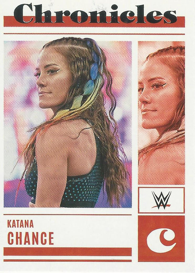 WWE Panini Chronicles 2023 Katana Chance #68