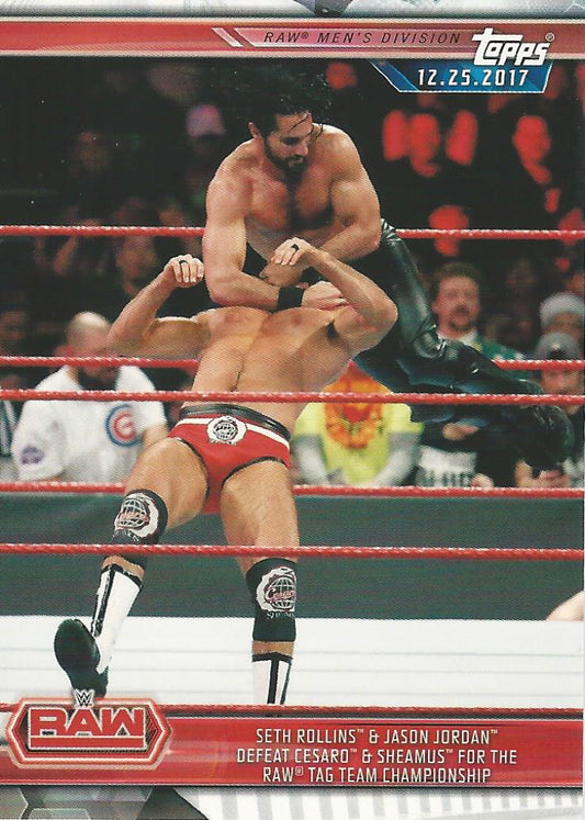 WWE Topps Champions 2019 Seth Rollins #18