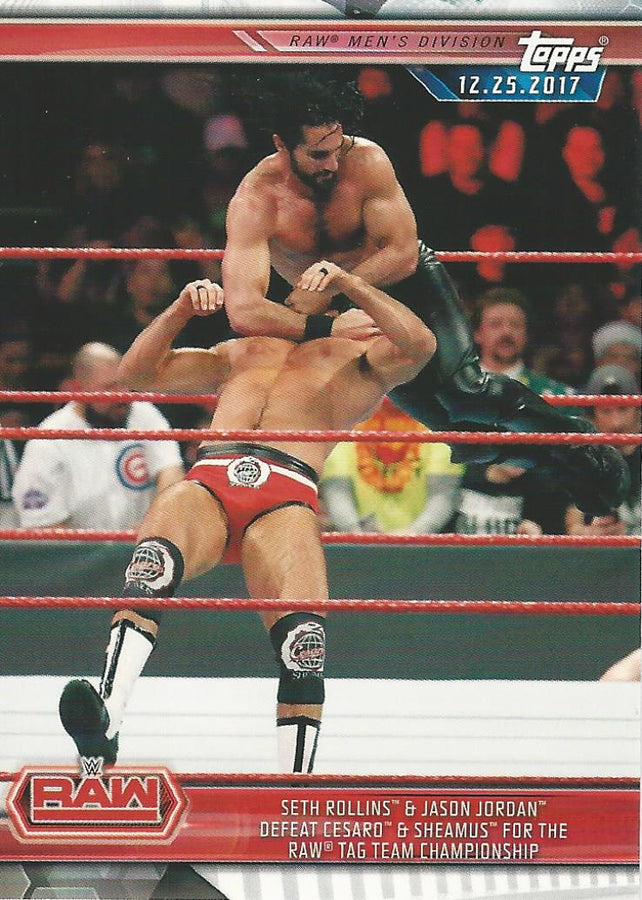 WWE Topps Champions 2019 Seth Rollins #18