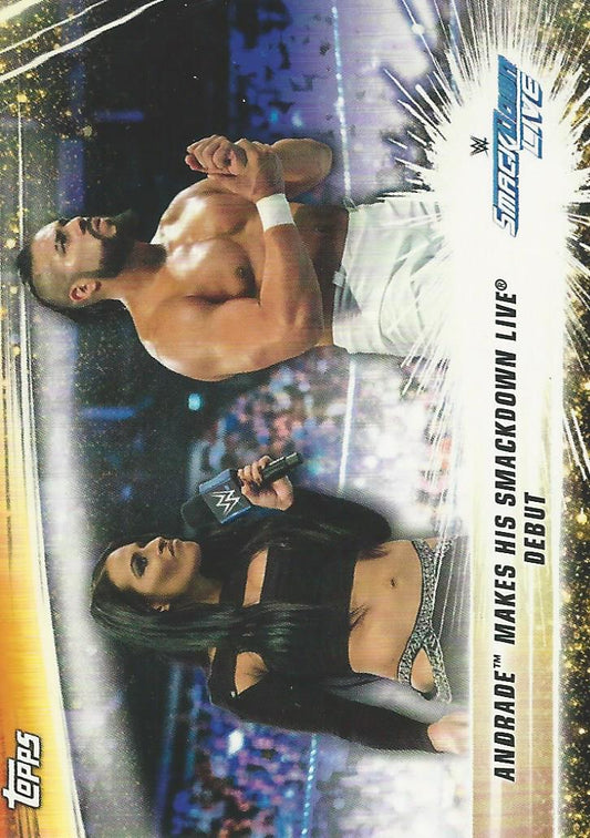 WWE Topps Summerslam 2019 Andrade and Zelina Vega #68