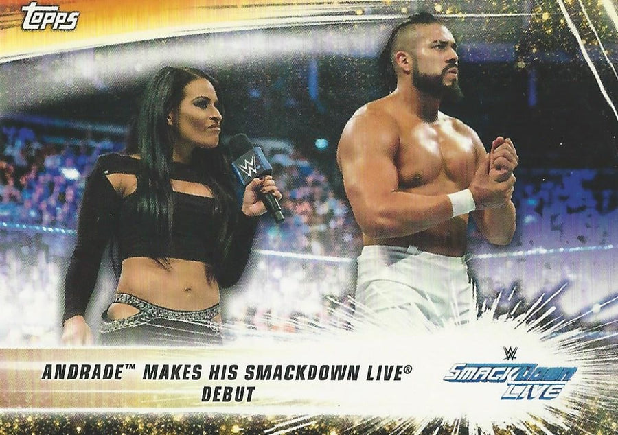 WWE Topps SummerSlam 2019 Andrade and Zelina Vega #68