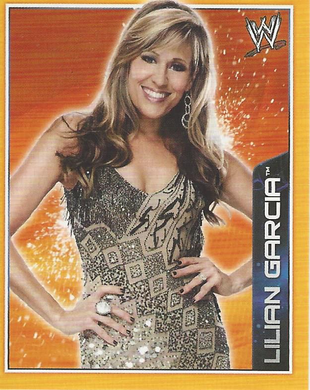WWE Topps A-Z Sticker Collection 2014 Lilian Garcia #68