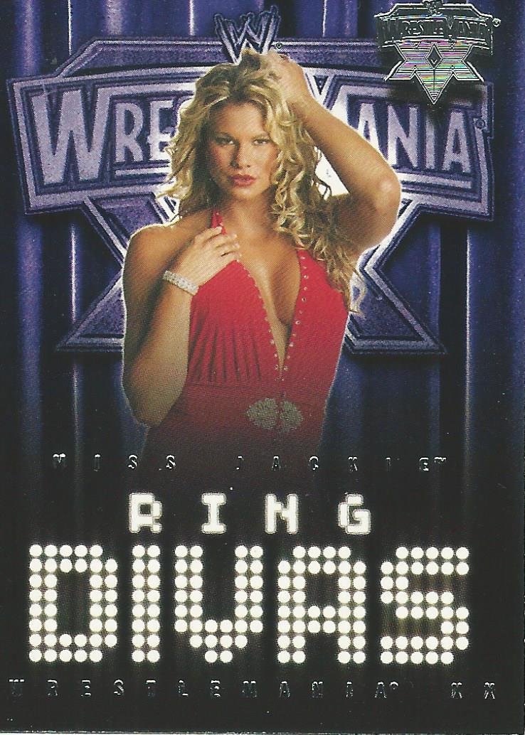 WWE Fleer Wrestlemania XX 2004 Miss Jackie #68
