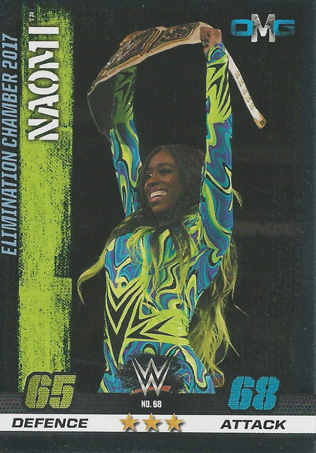 WWE Topps Slam Attax 10th Edition 2017 Naomi #68