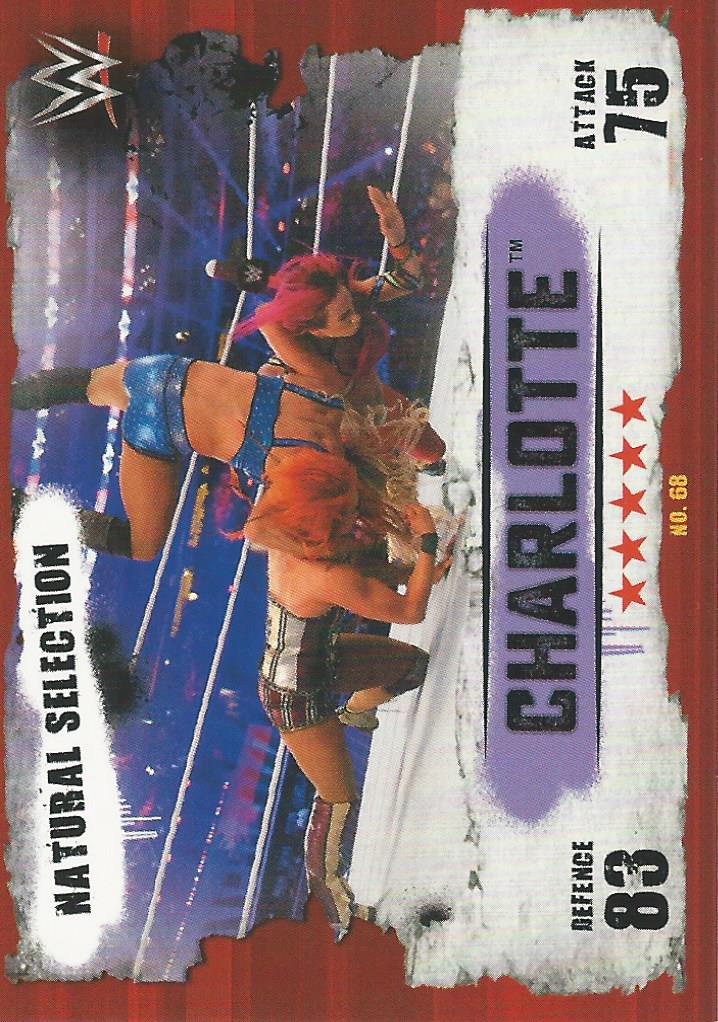 WWE Topps Slam Attax Takeover 2016 Charlotte Flair #68