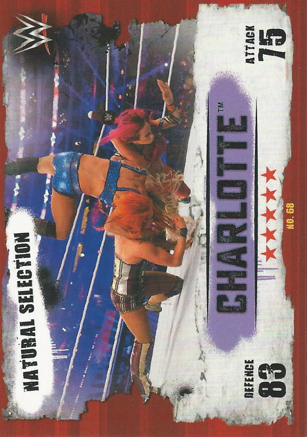 WWE Topps Slam Attax Takeover 2016 Charlotte Flair #68