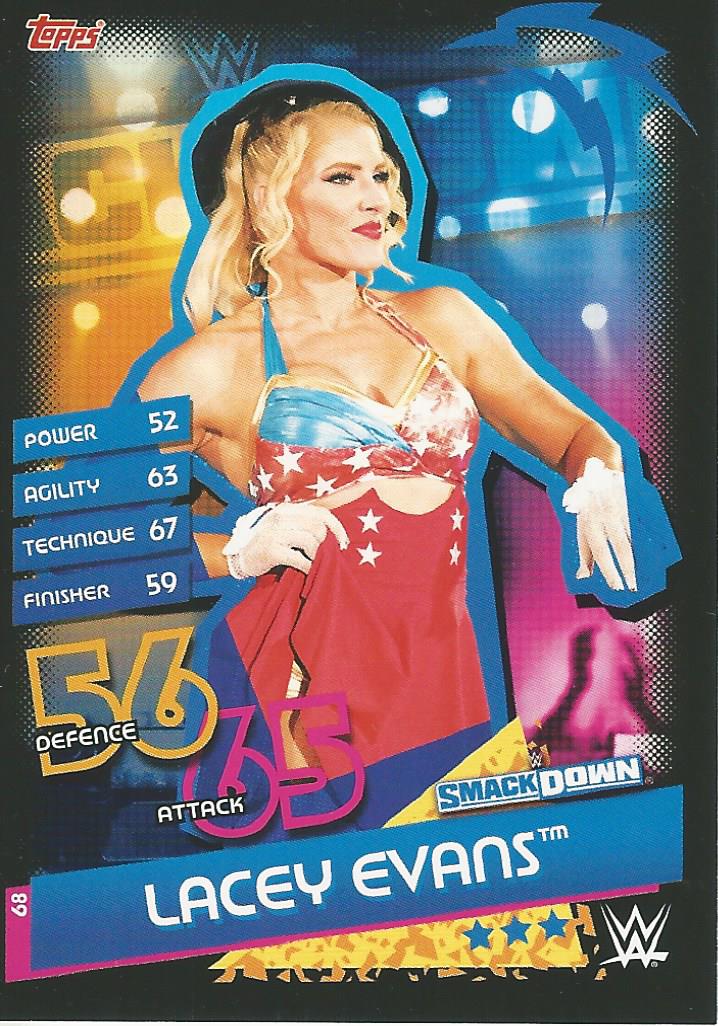 WWE Topps Slam Attax Reloaded 2020 Lacey Evans #68