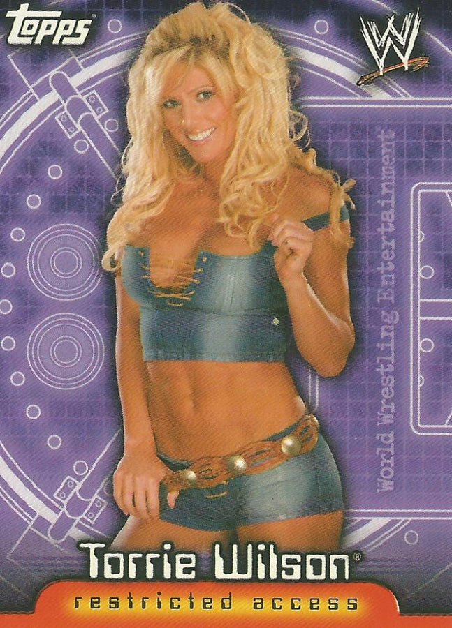 WWE Topps Insider 2006 US Torrie Wilson #68