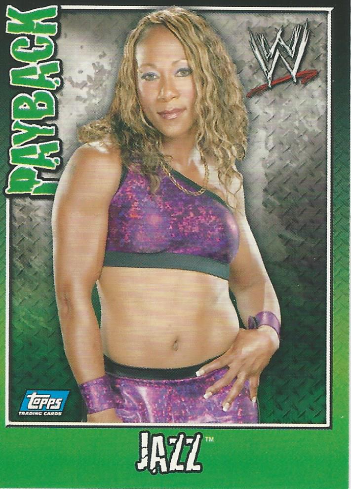 WWE Topps Payback 2006 Jazz #68