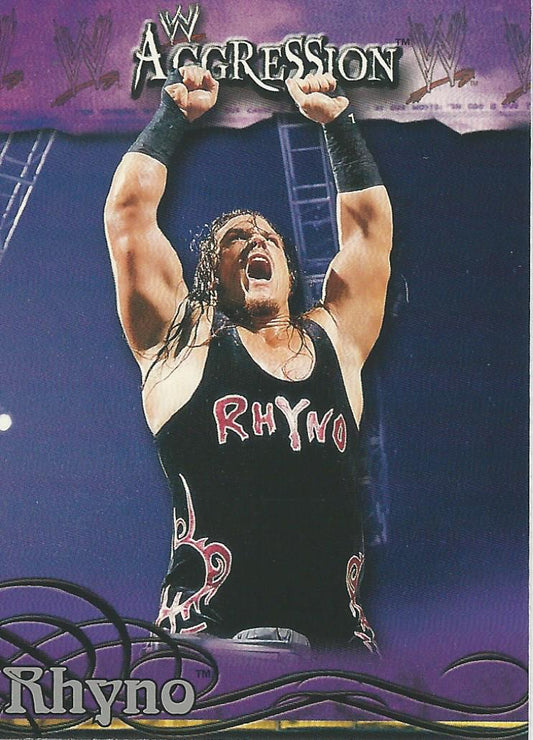 WWE Fleer Aggression 2003 Rhyno #68