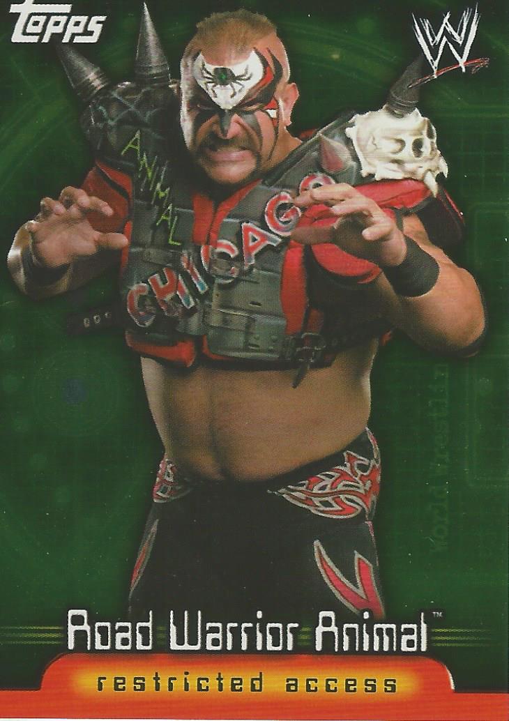WWE Topps Insider 2006 Road Warrior Animal #68