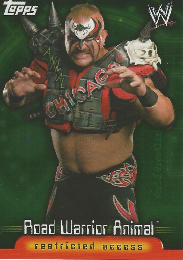 WWE Topps Insider 2006 Road Warrior Animal #68