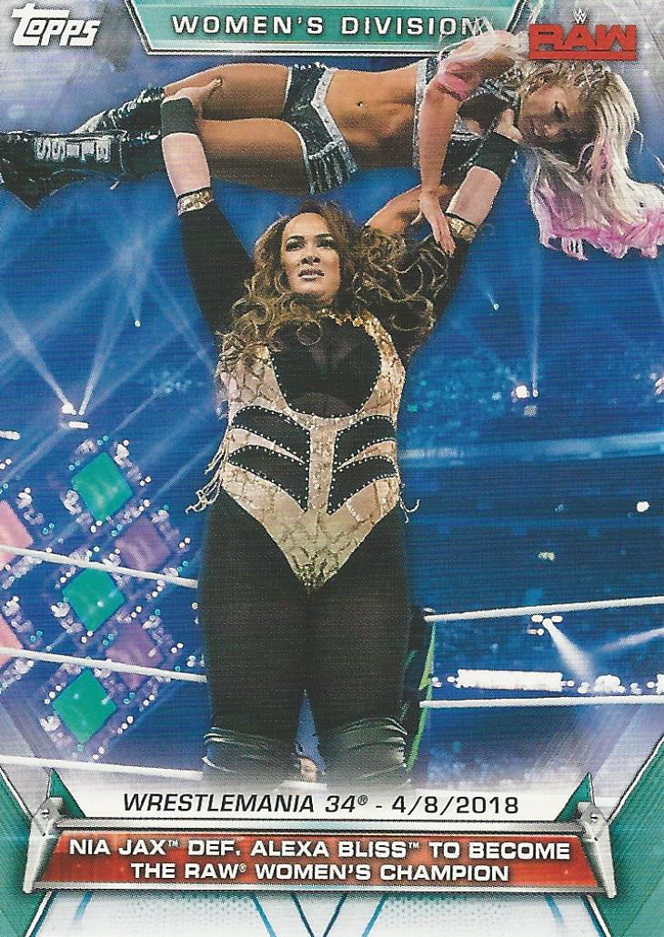 WWE Topps Women Division 2019 Nia Jax #68