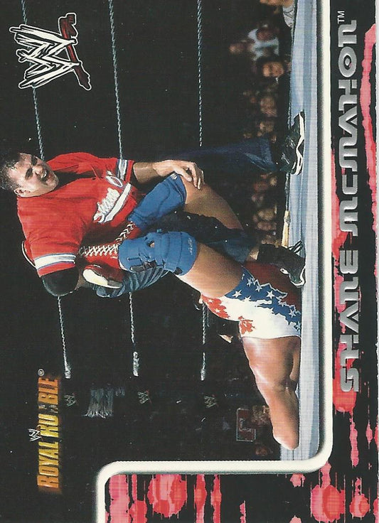 WWE Fleer Royal Rumble 2002 Shane McMahon #68