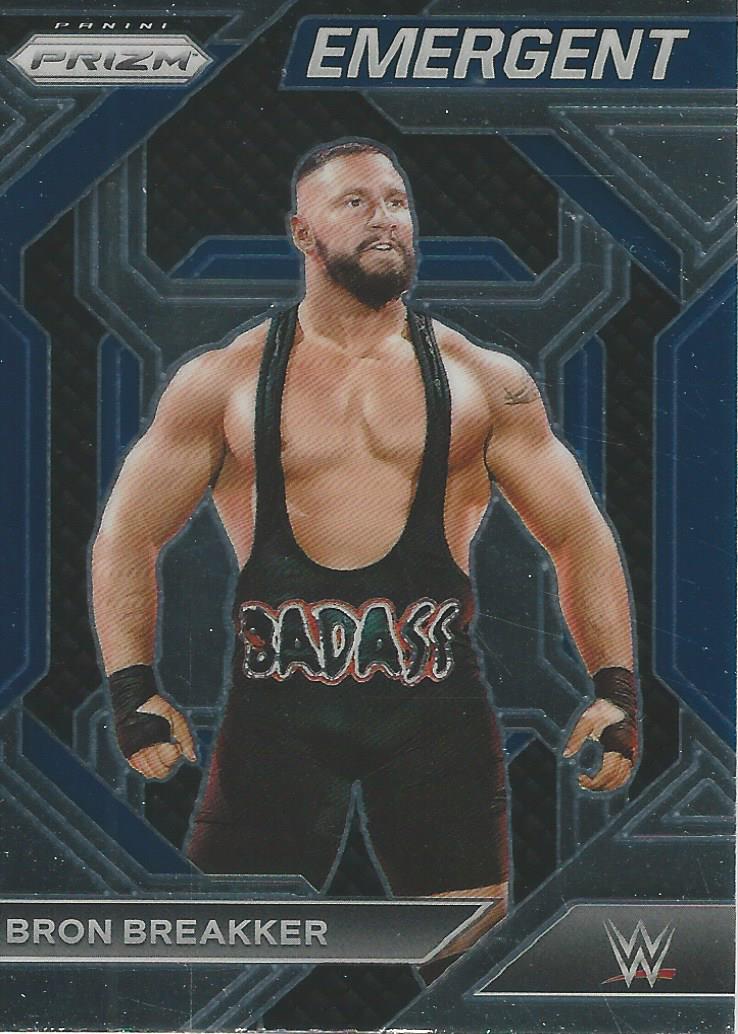 WWE Panini Prizm 2024 Emergent Bron Breakker #2
