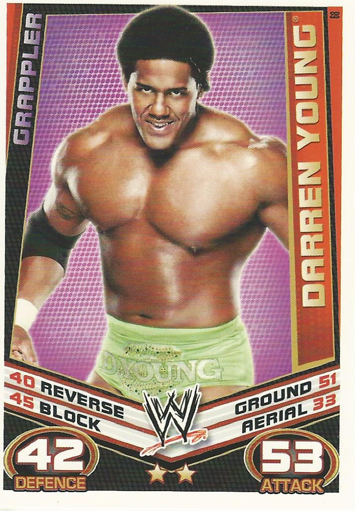 WWE Topps Slam Attax Rebellion 2012 Darren Young #68