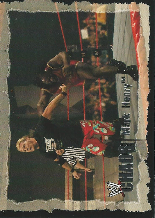 WWE Fleer Chaos 2004 Mark Henry #68