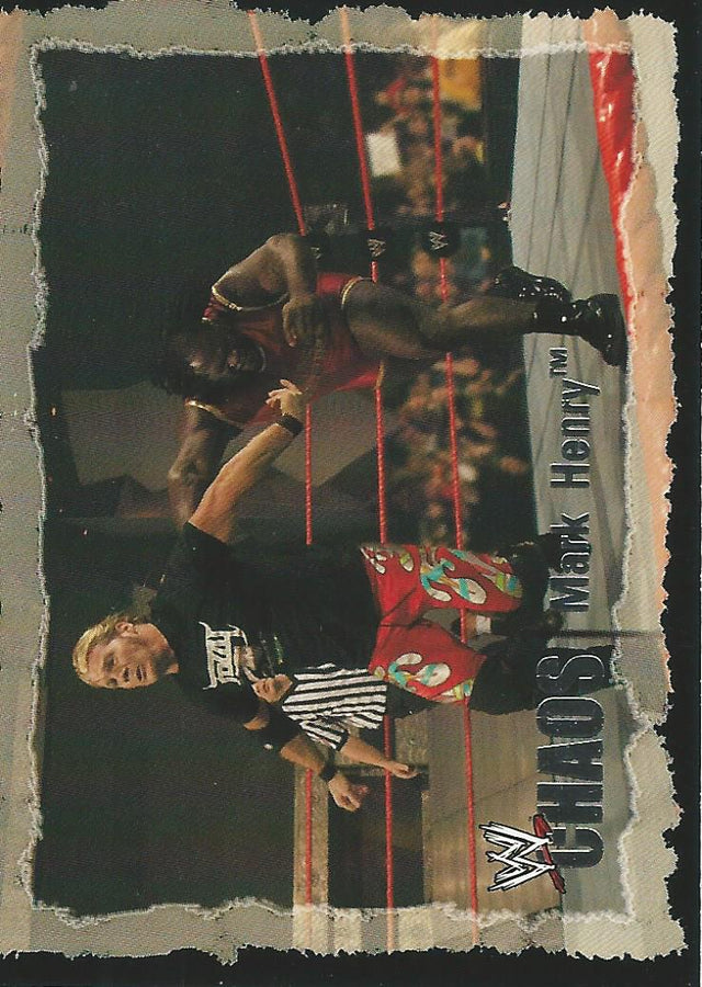 WWE Fleer Chaos 2004 Mark Henry #68