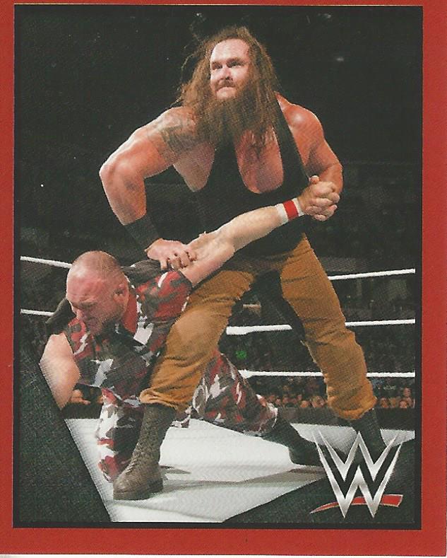 WWE Topps Then Now Forever 2016 Stickers Braun Strowman #68