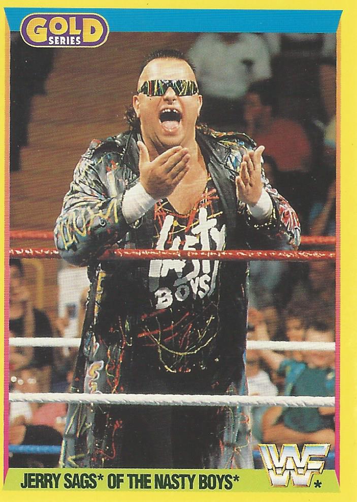 WWF Merlin Gold Series 2 1992 Jerry Sags Nasty Boys #68