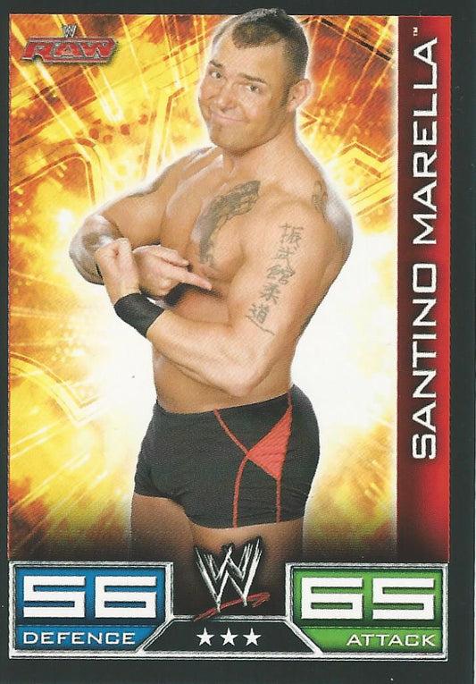 WWE Topps Slam Attax 2008 Santino Marella #68
