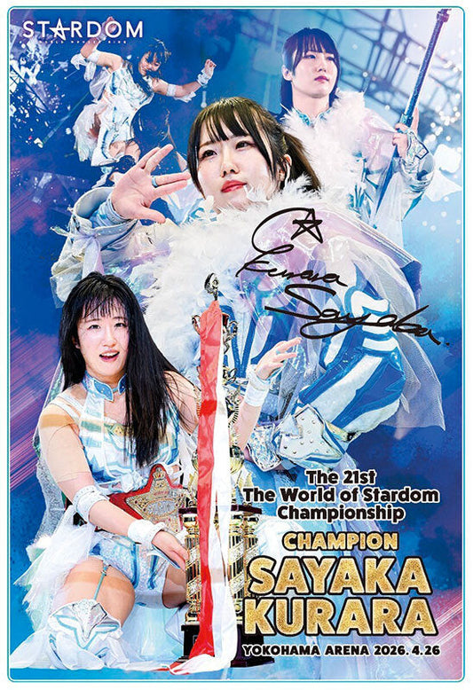 Sayaka Kurara 21st World of Stardom Champion Acrylic Block [Pre-Order] Other Goods PW Catalog
