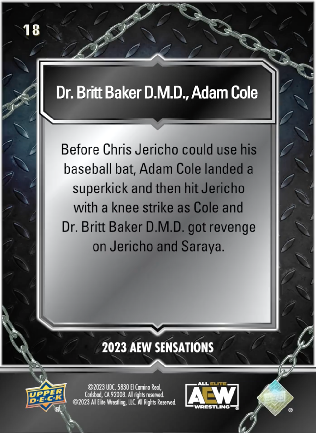 5/31/23 – DR. Britt Baker D.M.D., Adam Cole – DR. Britt Baker D.M.D. and Adam Cole Get Revenge