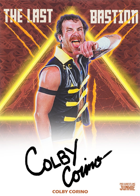 “The Last Bastion” Colby Corino trading card PWcatalog