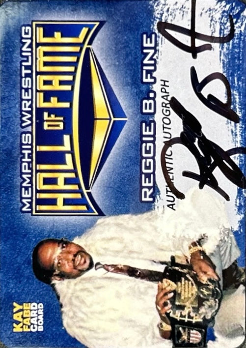 Reggie B. Fine trading card PW Catalog