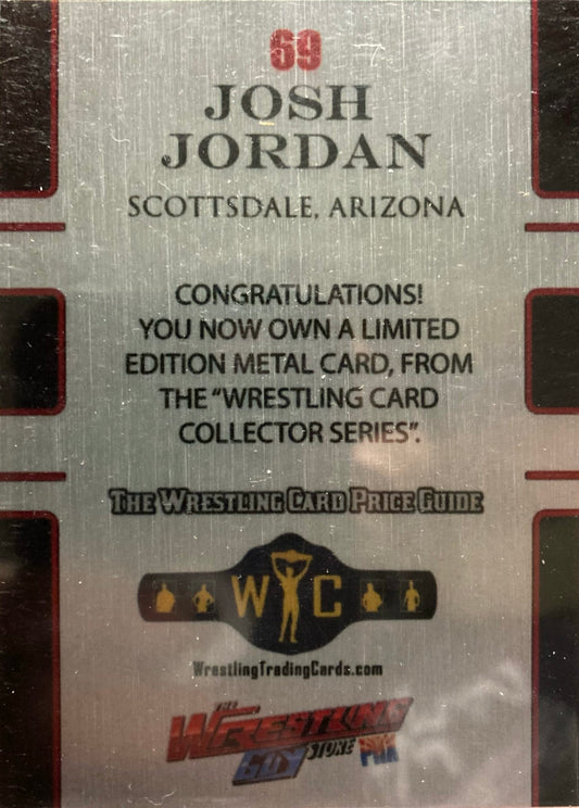 Josh Jordan trading card PW Catalog
