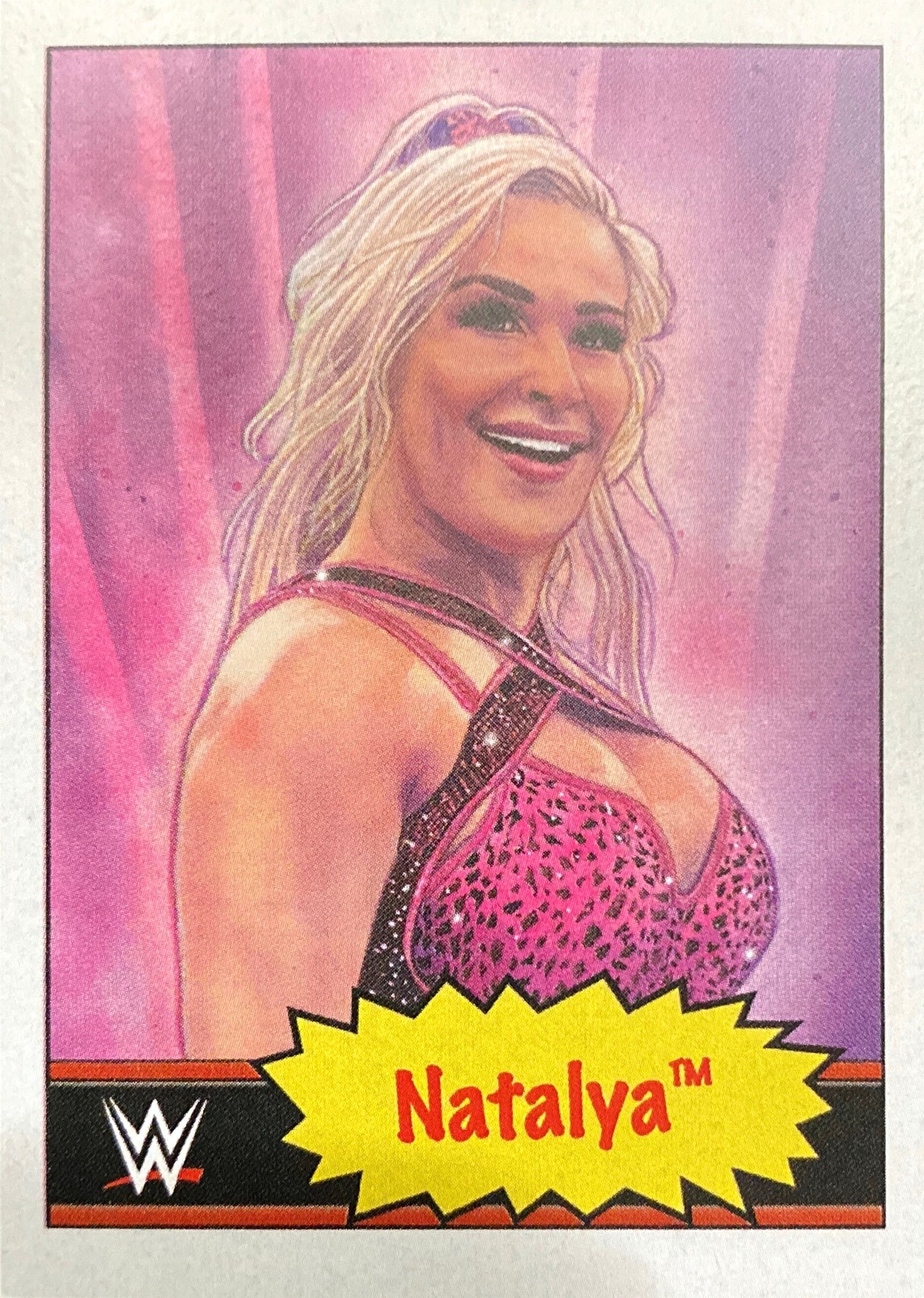 Natalya trading card PW Catalog