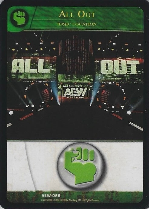 All Out trading card PW Catalog
