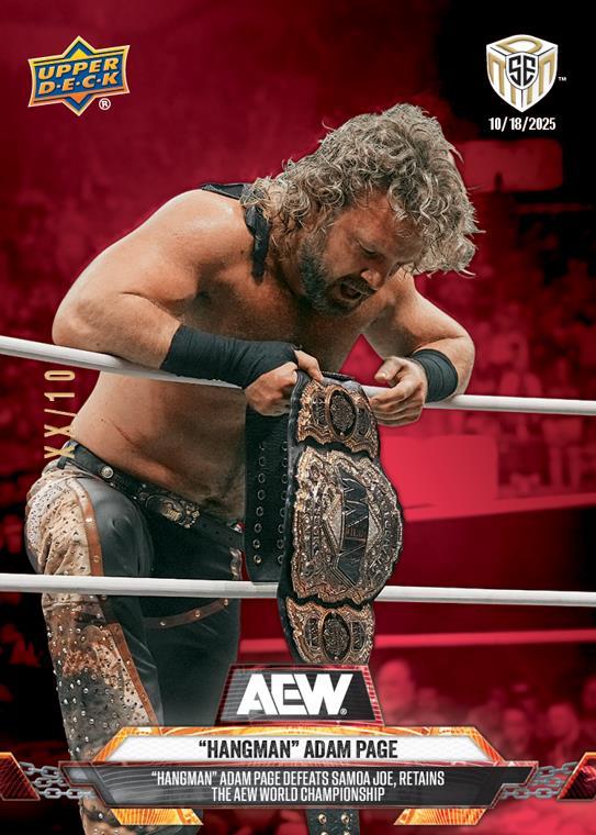“Hangman” Adam Page – “Hangman” Adam Page Defeats Samoa JOE, Retains the AEW World Championship