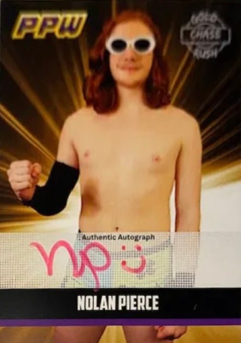 Nolan Pierce trading card PW Catalog
