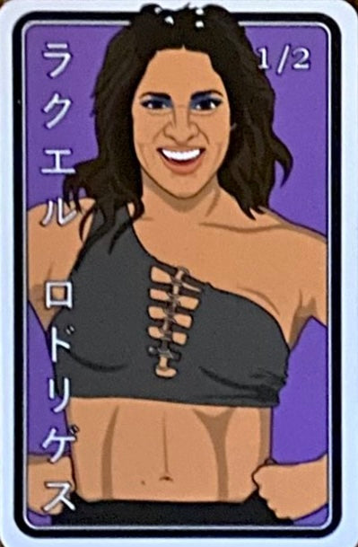 Raquel Rodriguez trading card PW Catalog
