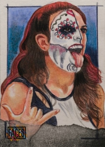 Thunder Rosa trading card PW Catalog