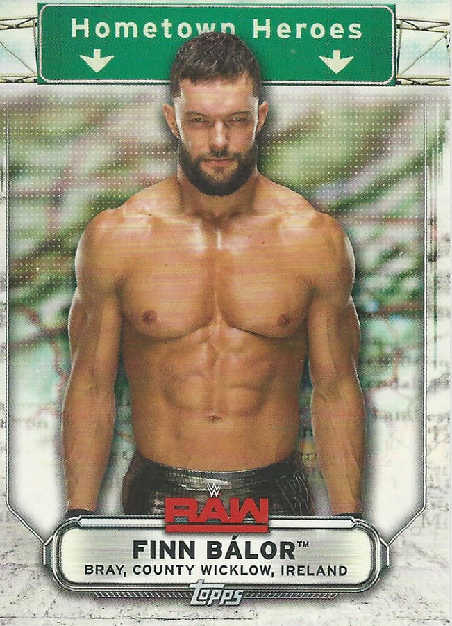 WWE Topps Raw 2019 Finn Balor HH-17 trading card PW Catalog