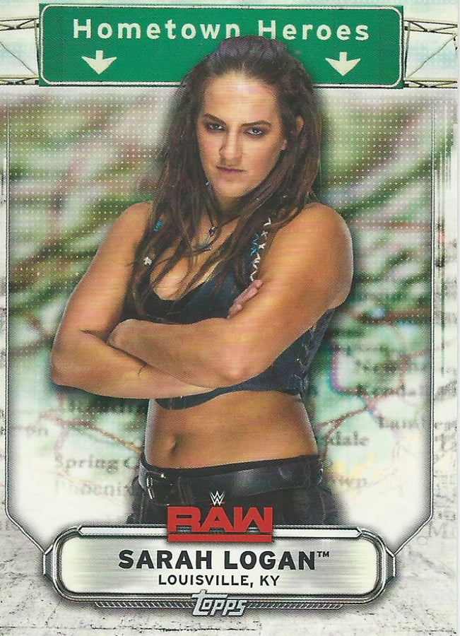WWE Topps Raw 2019 Sarah Logan HH-35 trading card PW Catalog