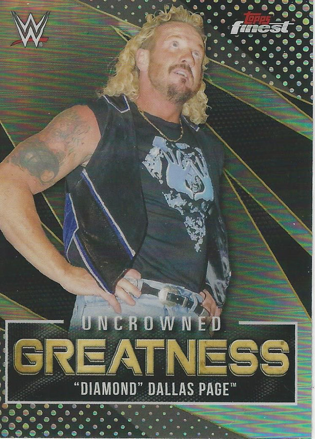 WWE Topps Finest 2021 DDP UG-3 trading card PW Catalog