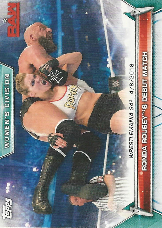 WWE Topps Women Division 2019 Ronda Rousey #69
