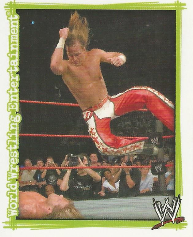 WWE Topps Superstars Uncovered 2007 Sticker Shawn Michaels #69