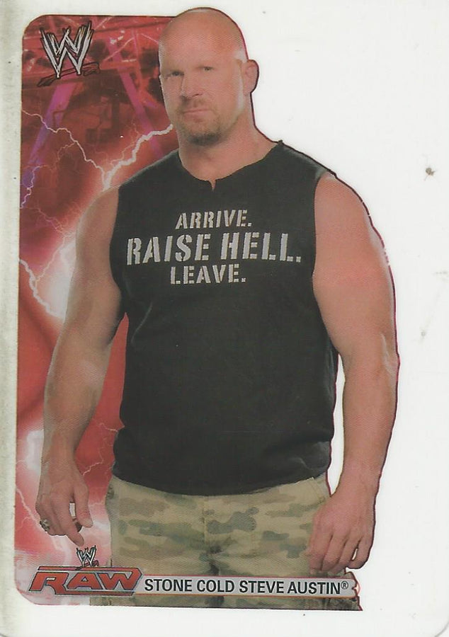 WWE Edibas Lamincards 2008 Stone Cold Steve Austin #69