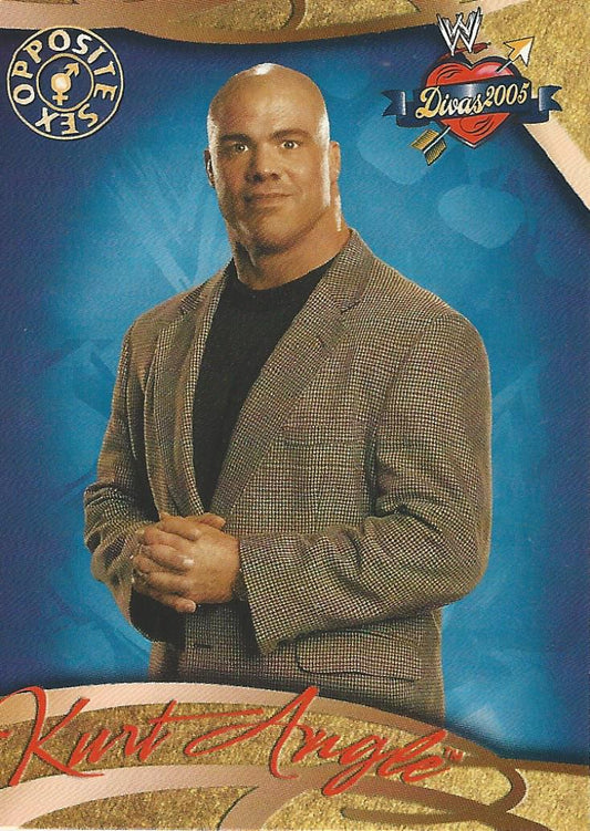 WWE Fleer Divas 2005 Kurt Angle #68