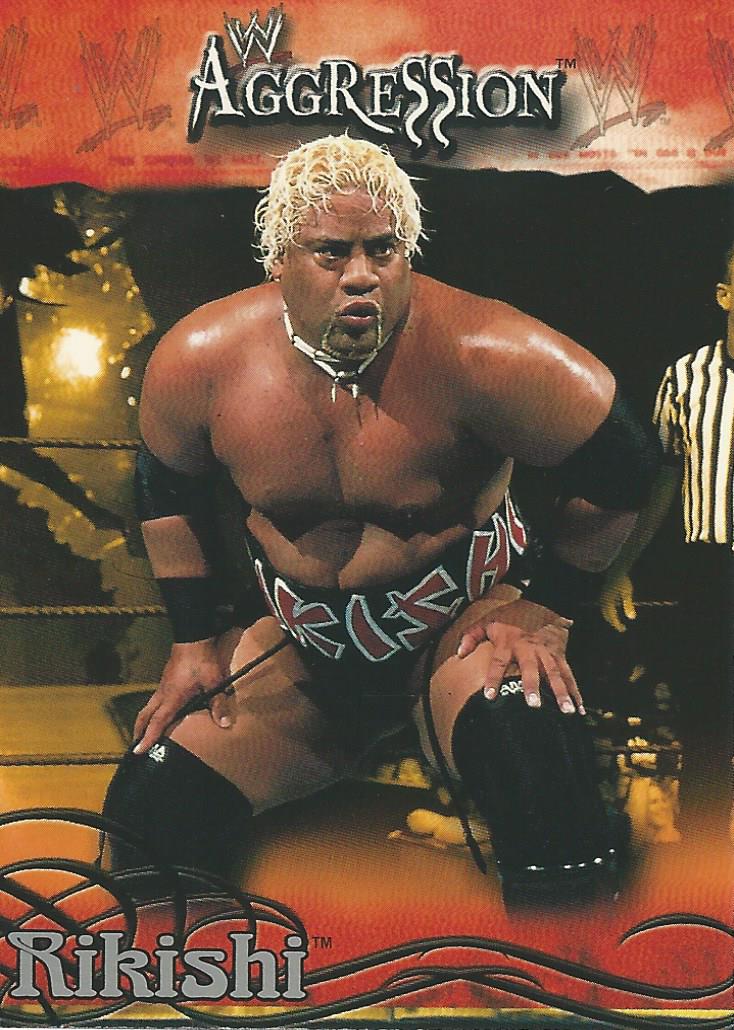 WWE Fleer Aggression 2003 Rikishi #69
