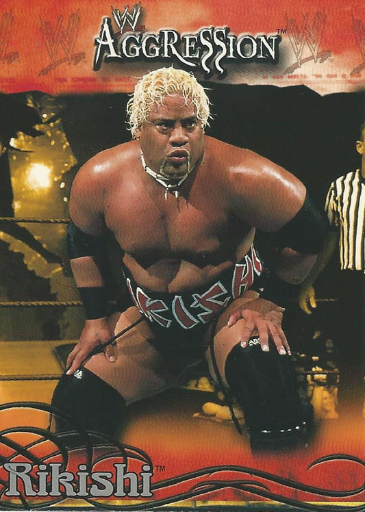 WWE Fleer Aggression 2003 Rikishi #69