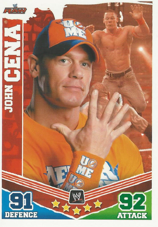 WWE Topps Slam Attax Mayhem 2010 John Cena #69