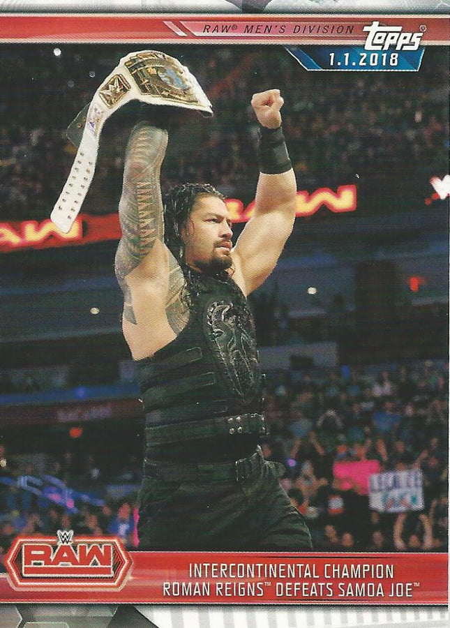 WWE Topps Champions 2019 Roman Reigns #19
